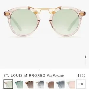 KREWE | Accessories | St Louis Mirrored Petal 24k | Poshmark display picture 2
